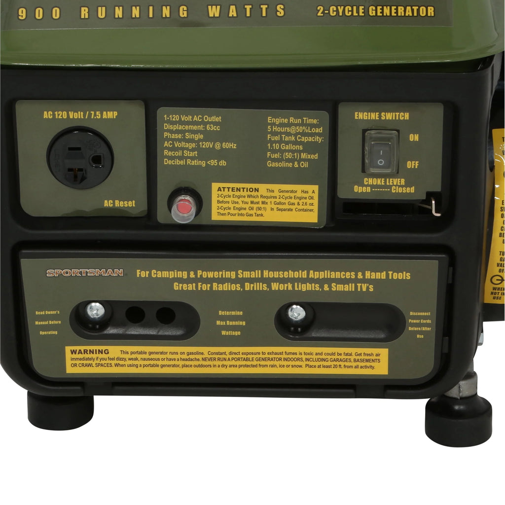 1000-Watt 2-Cycle Generator A16083