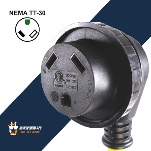 30A RV Power Extension Cord 25 Feet E776998