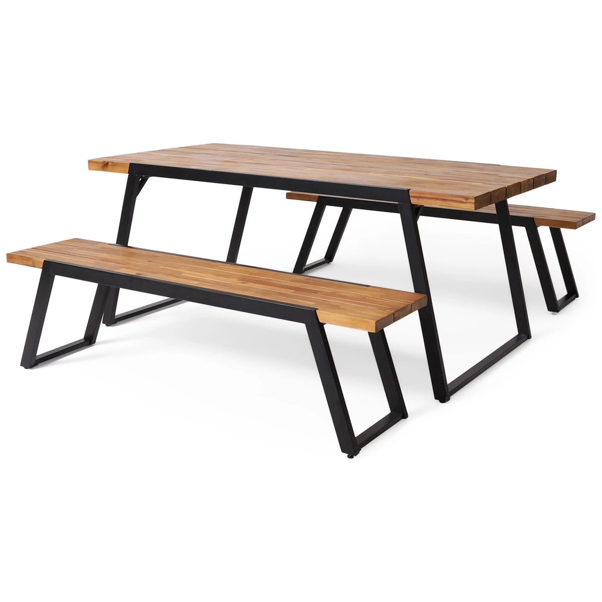 Acacia Wood 3 Piece Picnic Set I197190
