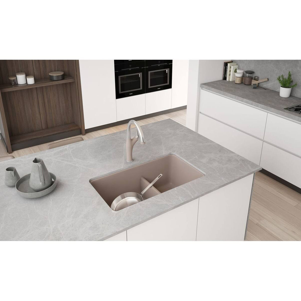 Cafe Brown Kitchen Sink O77665
