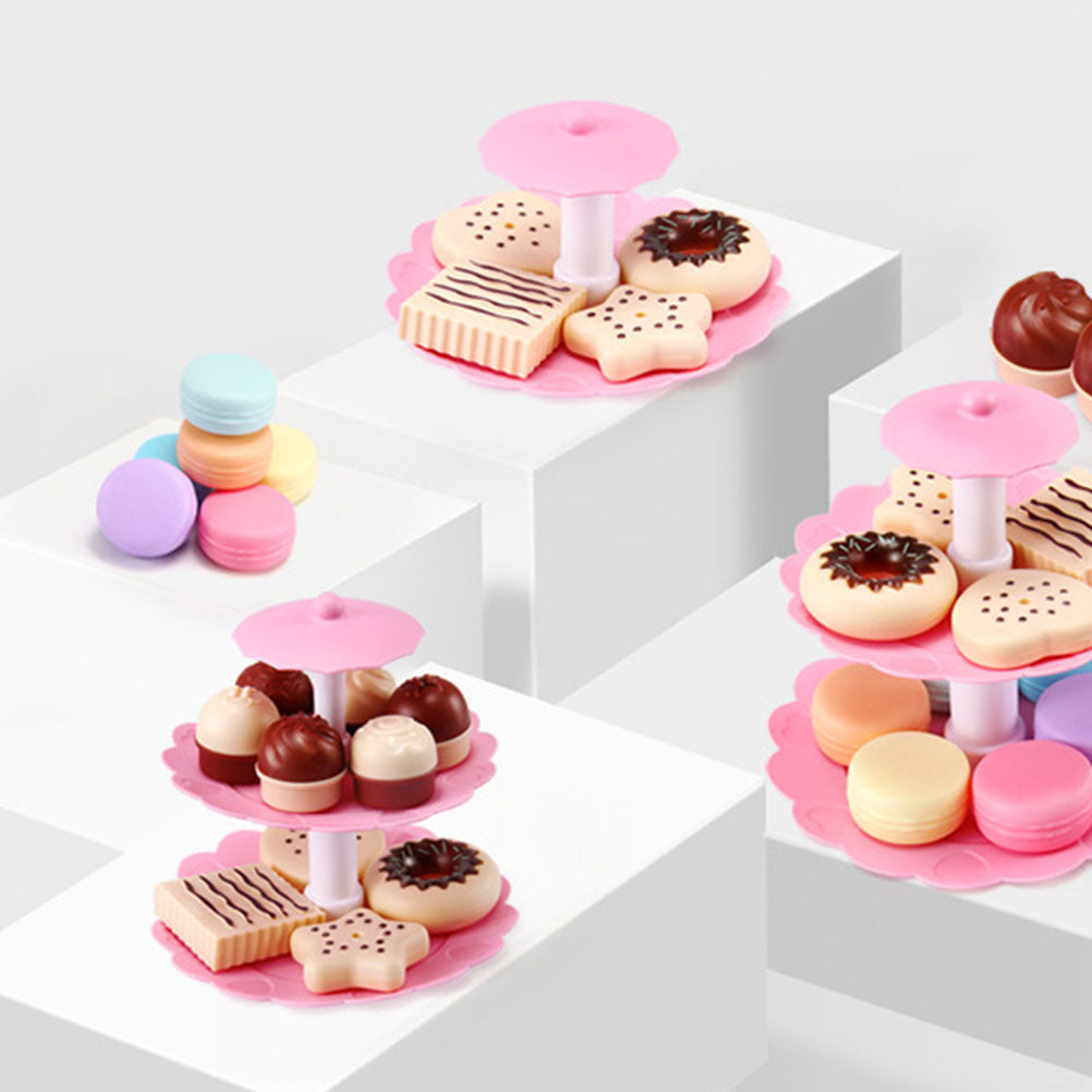 Kids Simulation Macaron Cake Toys S927