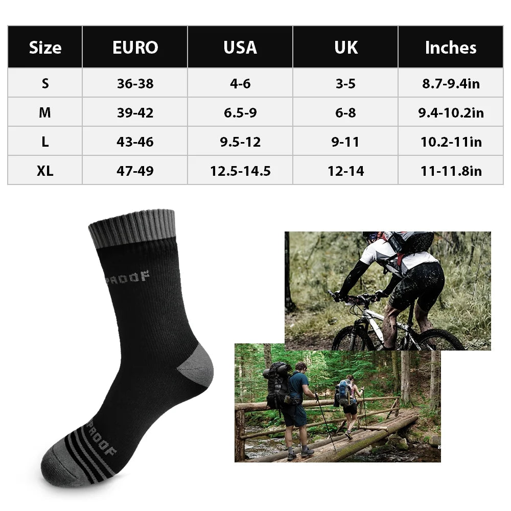 Waterproof Breathable Hiking Socks Q48817