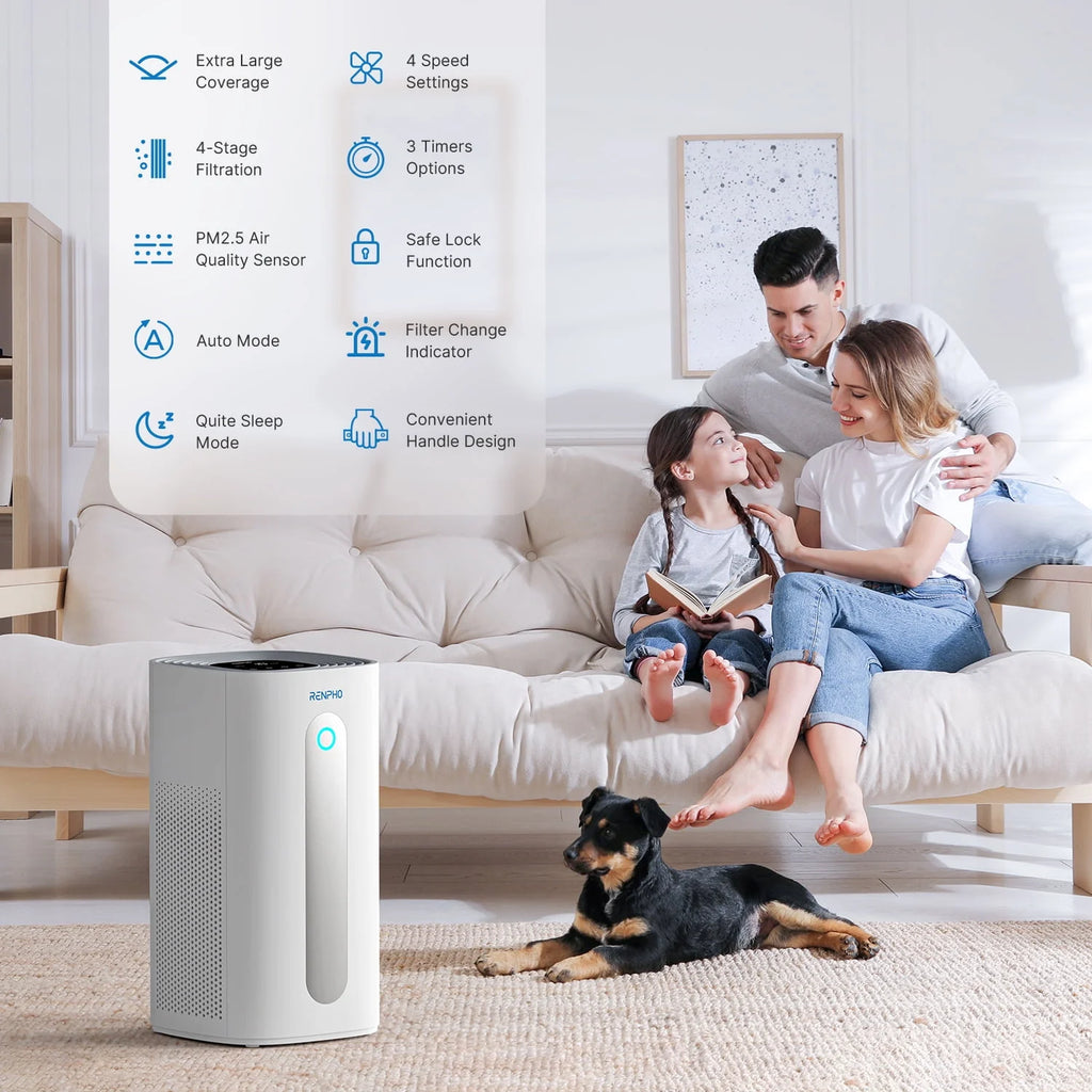 True HEPA Air Purifier White S343308