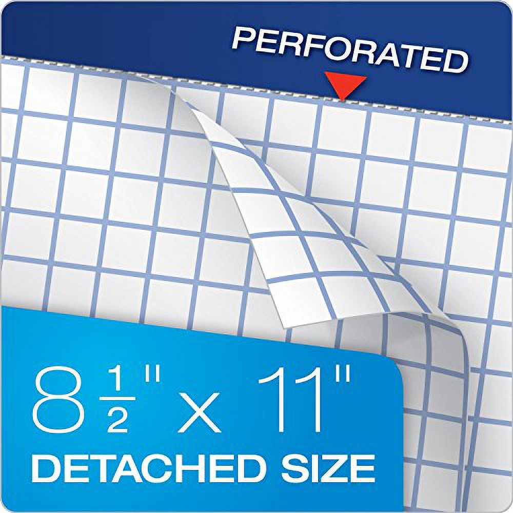 Quadrille Double Pad, 8 1/2 X 11 3/4, White, 2 Pack J57854