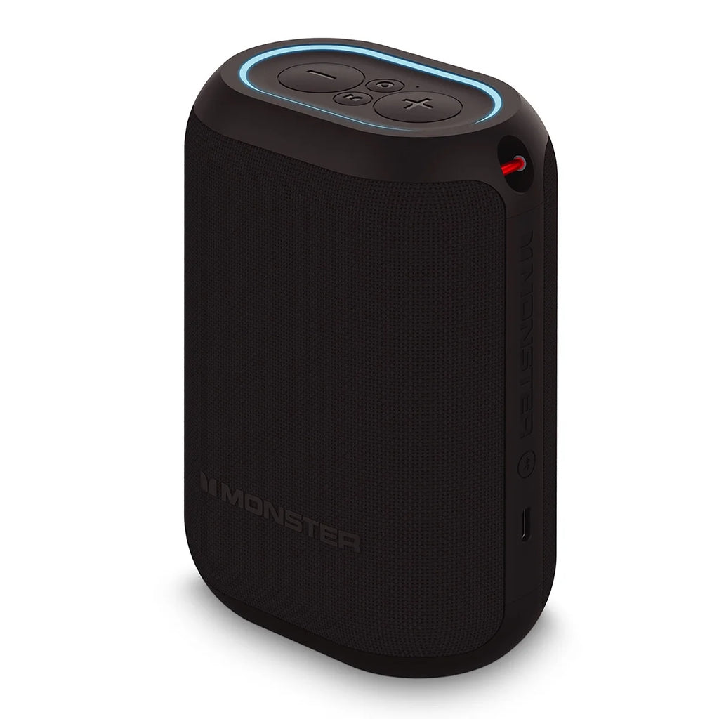 Waterproof Portable Bluetooth Speaker with Wireless Charging Base Black E28153