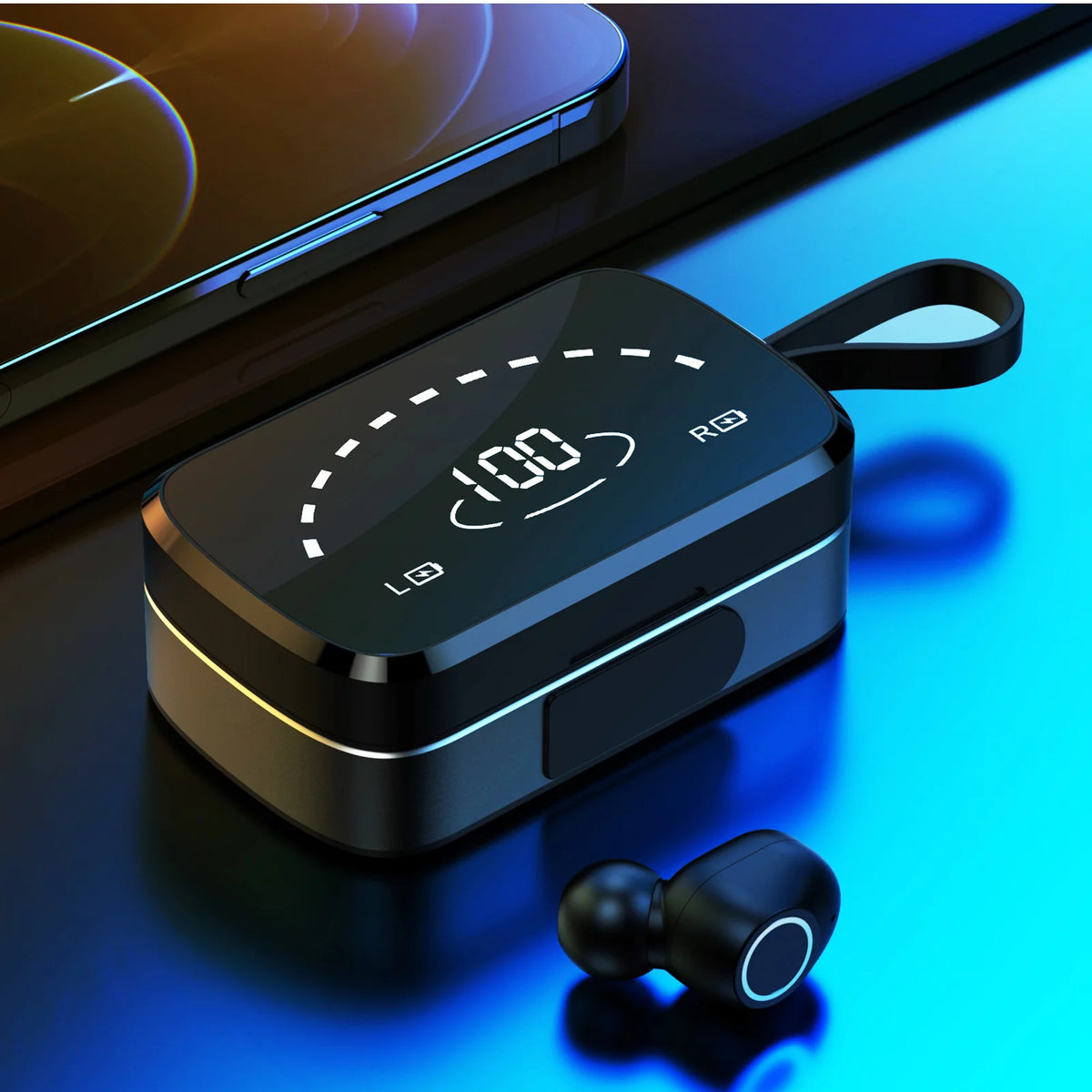 Wireless Earbuds Bluetooth Sport Headphones Charging Case B4887
