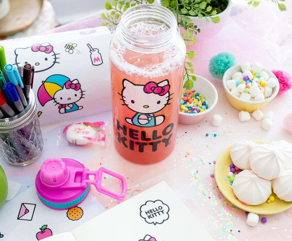 32-Ounce Water Bottle And Sticker Set B7135