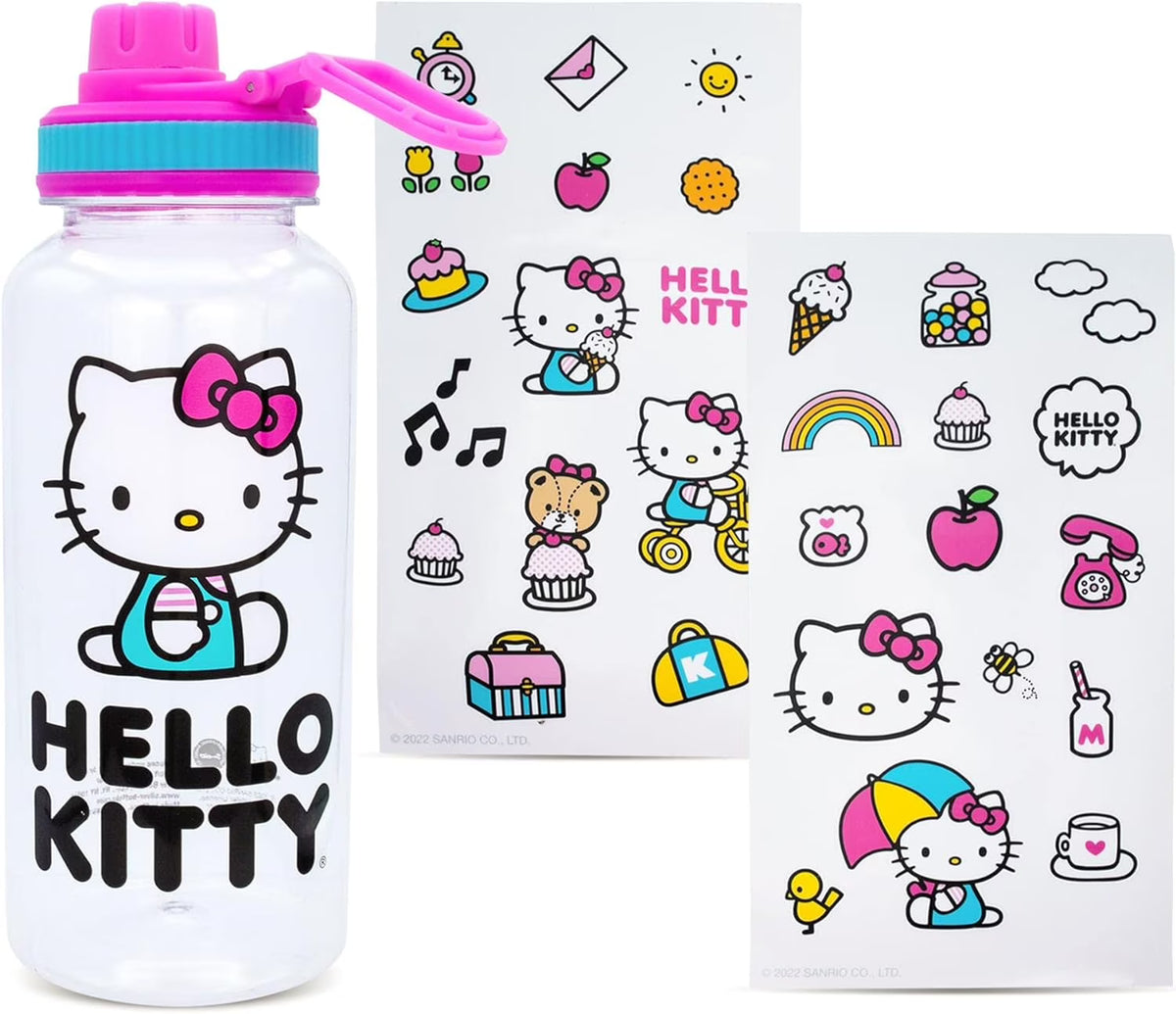 32-Ounce Water Bottle And Sticker Set B7135