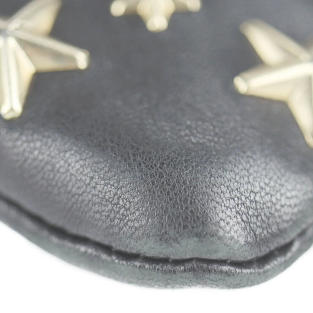 Black Leather Clutch E277293