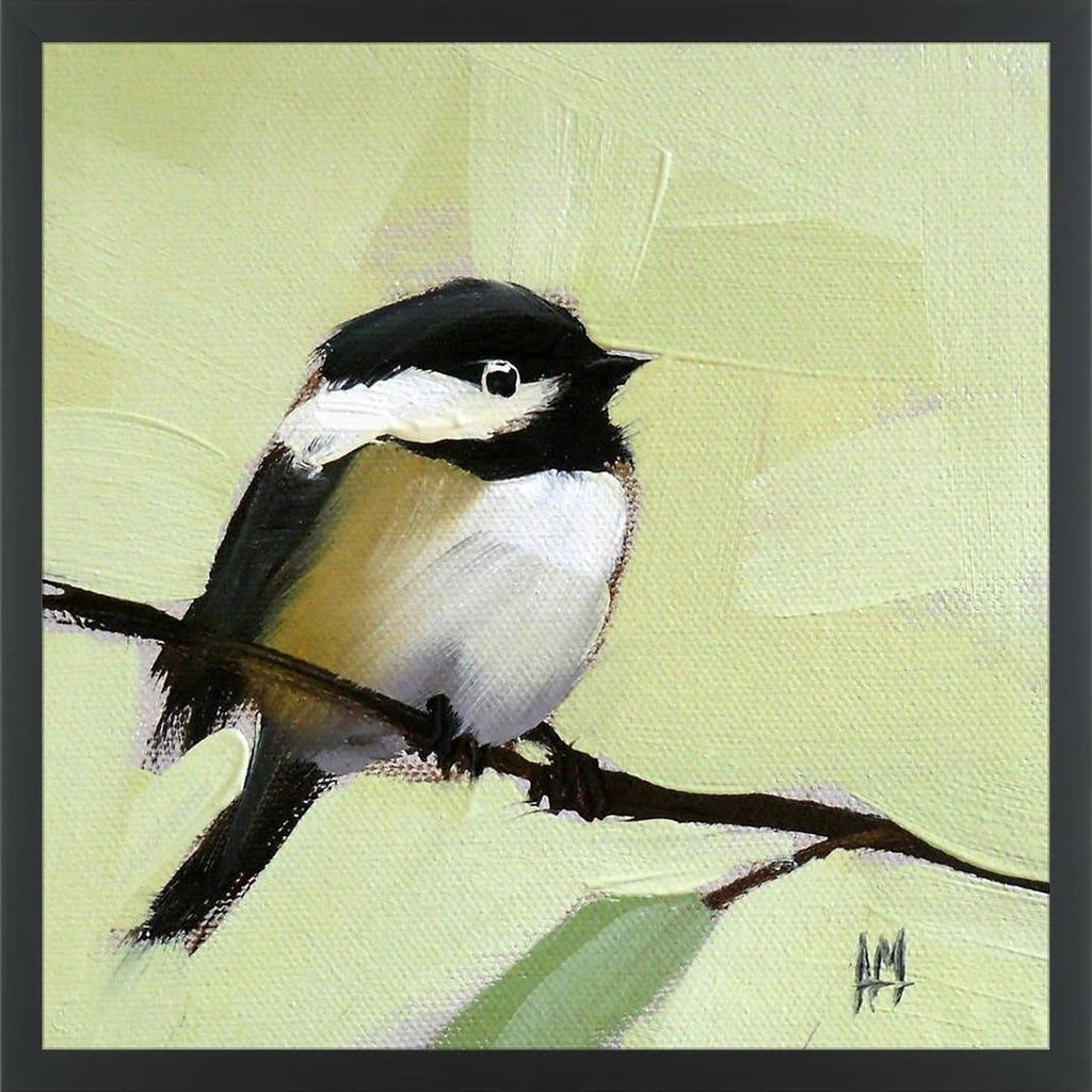 Canvas Art - 16 x 16 - Classic Black Frame B137402