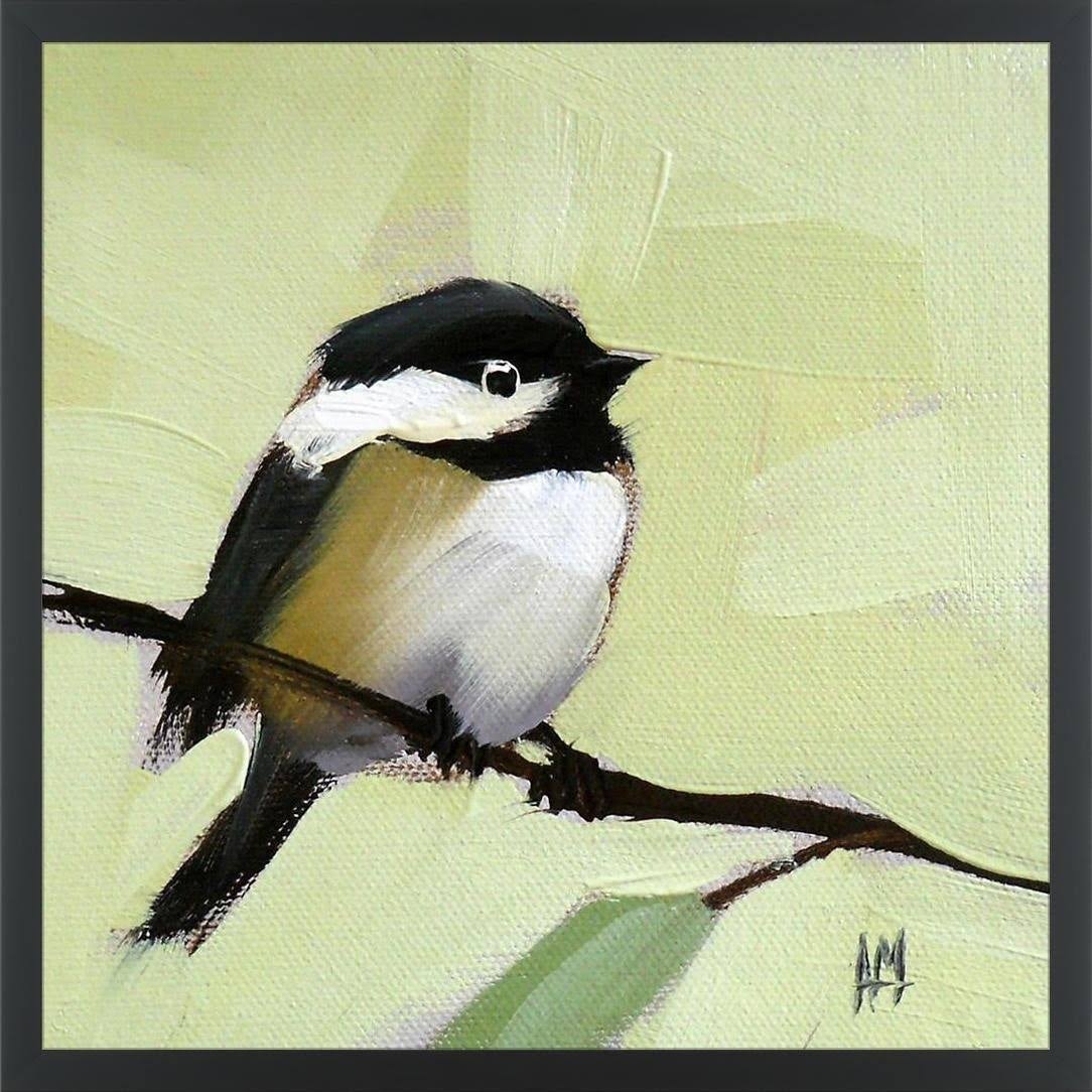 Canvas Art - 16 x 16 - Classic Black Frame B137402