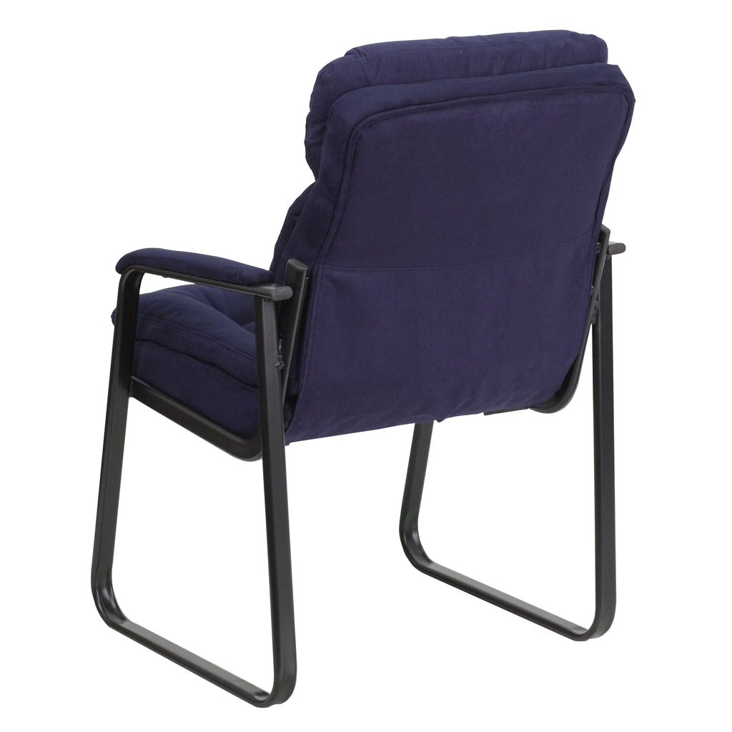 Navy Blue Microfiber Executive Office Chair K546759