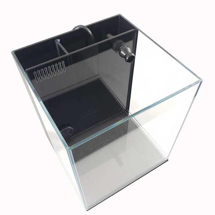 Ultra Low Iron Glass Aquarium with Filter F617588