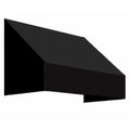 Black Window Entry Awning 24 in. H x 42 in. D I312008
