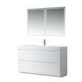 60 in. White Bathroom Vanity with Single Basin Top I769529