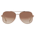 Caramel Silver Flash Pilot Sunglasses Y28828