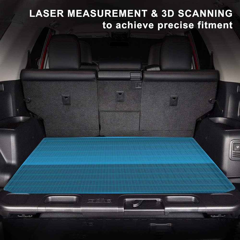 Black TPE Cargo Trunk Mat for Toyota 4Runner D7068