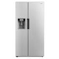 Side-by-Side Refrigerator with Water and Ice Dispenser in Stainless Steel S863