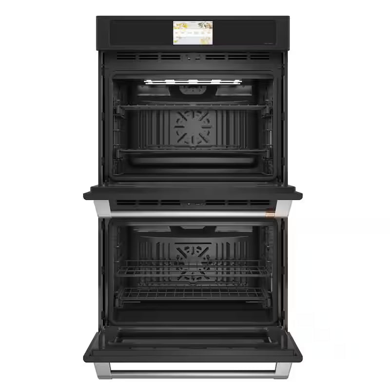 30 in. Double Electric Wall Oven with Convection Self-Cleaning Matte Black M7486