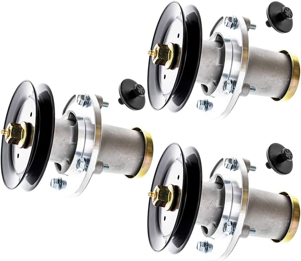 Spindle with Pulley High Lift Blade Kit for Husqvarna 52 inch Cut I82217