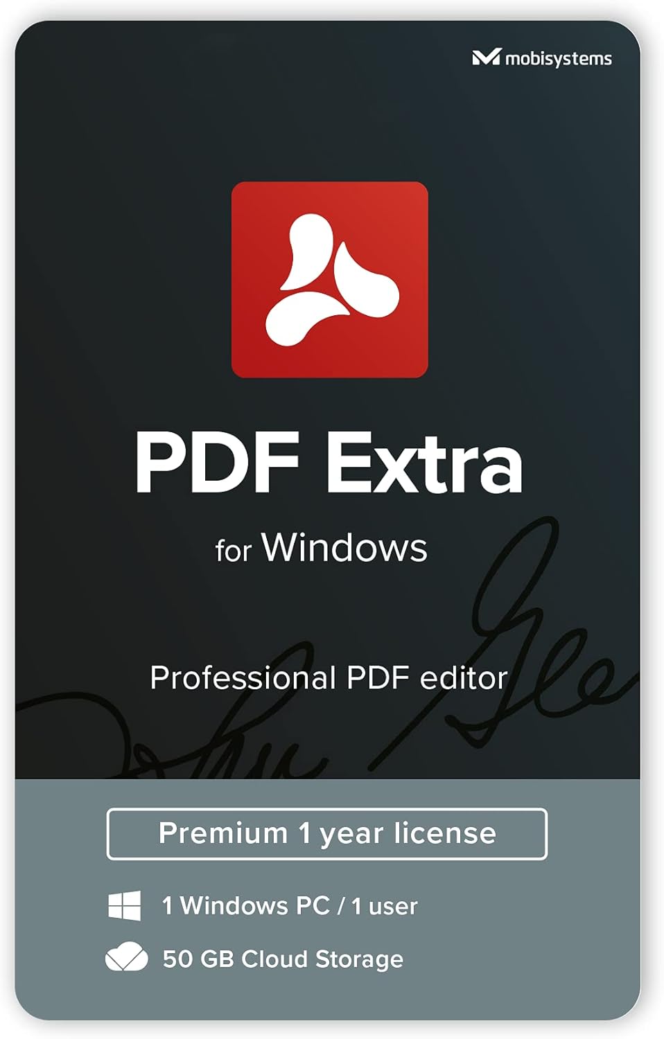Professional PDF Editor - 1 PC/1 User /1 Year License Pack of 2 G13703