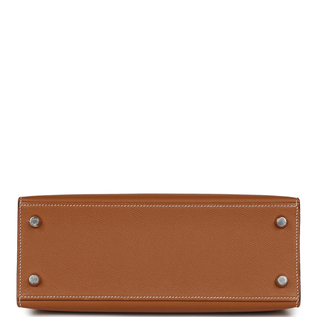 Gold Epsom Leather Bag F7377