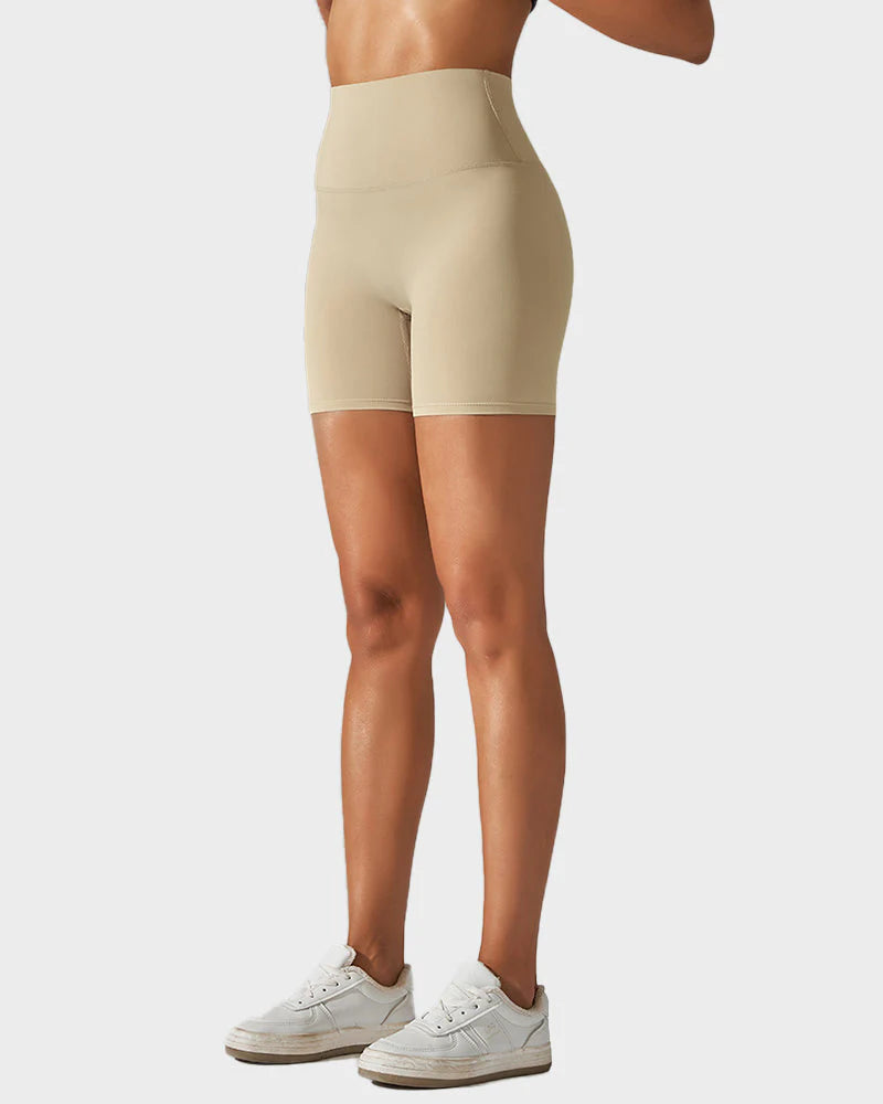 High-Waist Mesh Boyshorts H233269