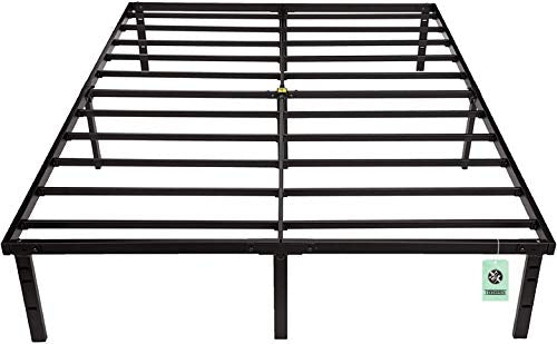 Full Size Black Steel Platform Bed Frame H131