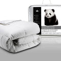 Twin White Microfiber Down-Alternative Comforter T30536