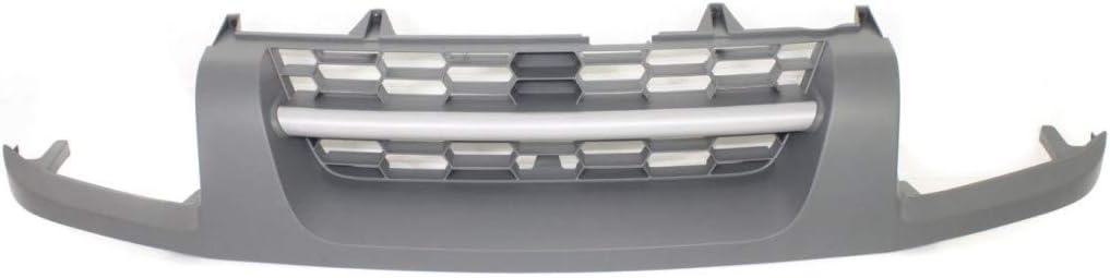 Textured Black Plastic Grille Assembly for Nissan Xterra 2002 2003 2004 XE Model Q2895