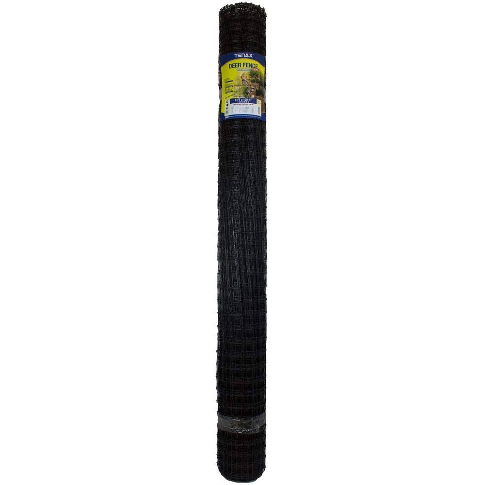Black 6 ft. x 100 ft. Deer Fence S610678