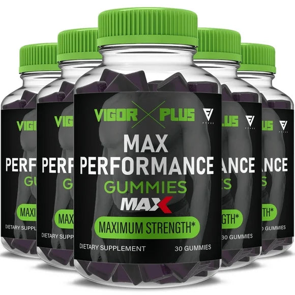 Vigor Plus Max Gummies 5 Pack K433